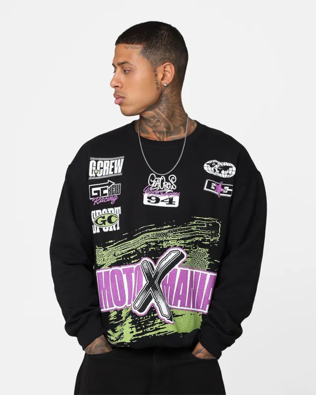 Goat Crew Moto X Mania Crewneck Black sold by Culture Kings