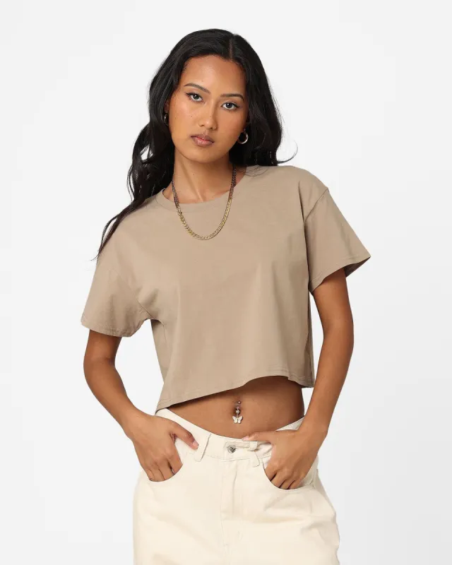 AS Colour Women's Crop T-Shirt Sand sold by Culture Kings