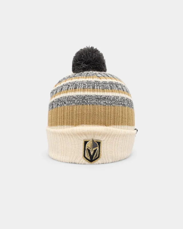 47 Brand Vegas Golden Knights Breakaway Cuff Knit Natural Tan sold by Culture Kings