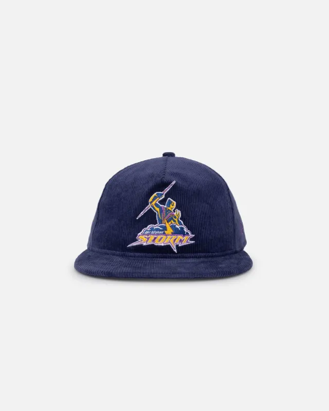 New Era Melbourne Storm 'NRL Retro Logo' Golfer Snapback OTC sold by Culture Kings