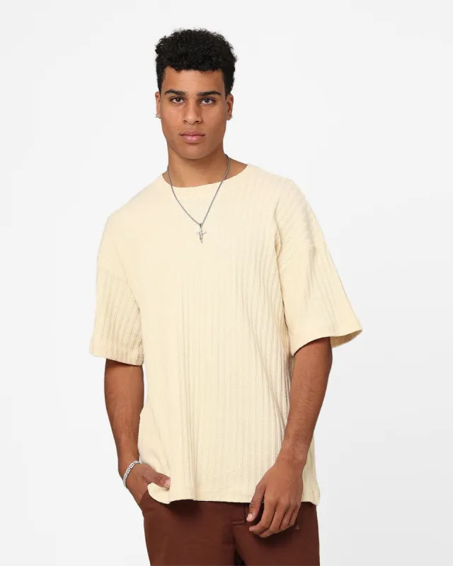XXIII Karl Knit T-Shirt Cream sold by Culture Kings