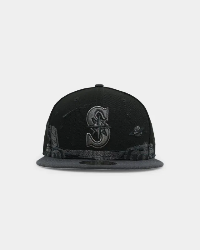 New Era Seattle Mariners  Planetary 59FIFTY Fitted Black sold by Culture Kings