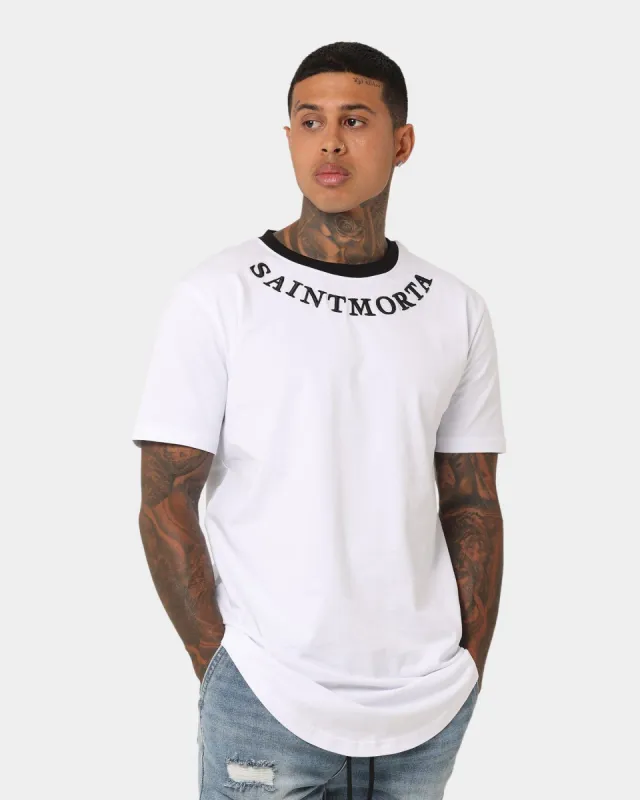 Saint Morta Sparta T-Shirt White/Black sold by Culture Kings