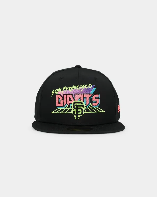 New Era San Francisco Giants 'Neon Vice Prolight Old Golfers' 59FIFTY Fitted Black sold by Culture Kings
