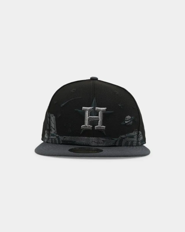 New Era Houston Astros Planetary 59FIFTY Fitted Black sold by Culture Kings