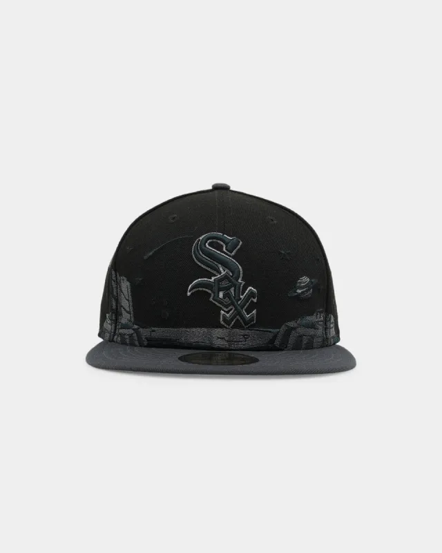 New Era Chicago White Sox Planetary 59FIFTY Fitted Black sold by Culture Kings