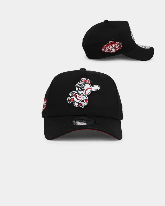 New Era Cincinnati Reds 'Camo Undervisor' 9FORTY K-Frame Snapback Black sold by Culture Kings