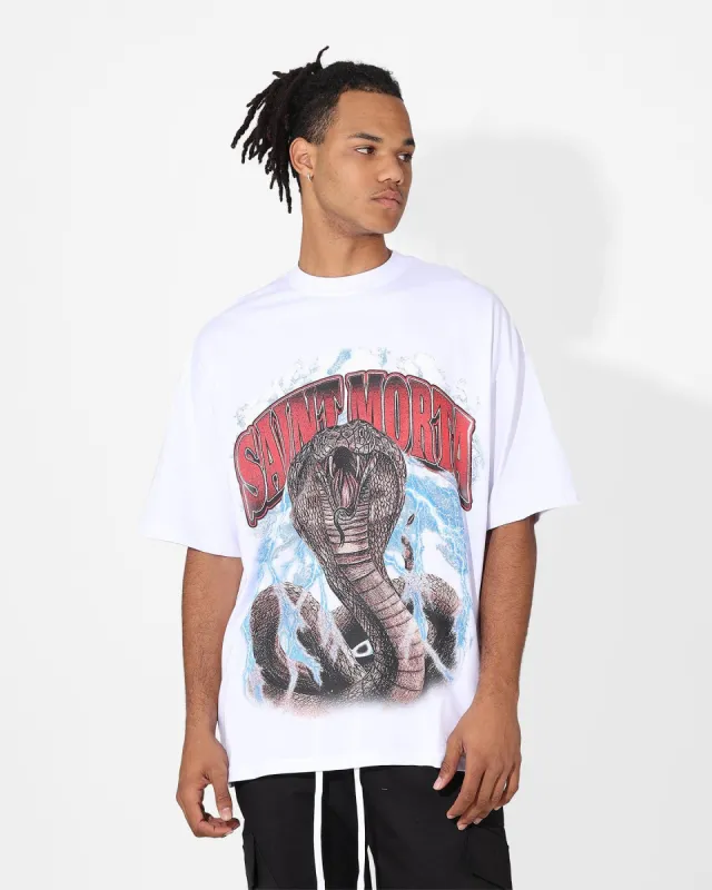 Saint Morta Cobra Boxy T-Shirt White sold by Culture Kings