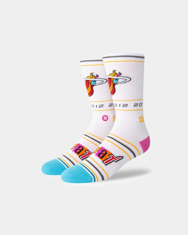 Stance X NBA Miami Heat CE 2023 Socks White sold by Culture Kings