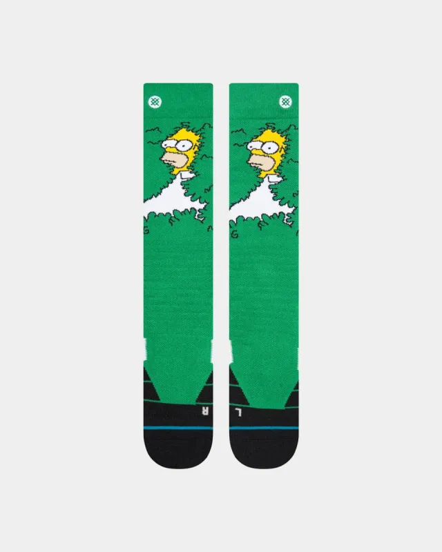Stance X The Simpsons Homer Snow Socks Green sold by Culture Kings