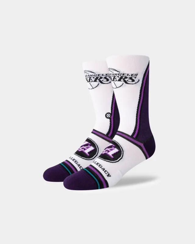 Stance X NBA Los Angeles Lakers CE 2023 Socks White sold by Culture Kings