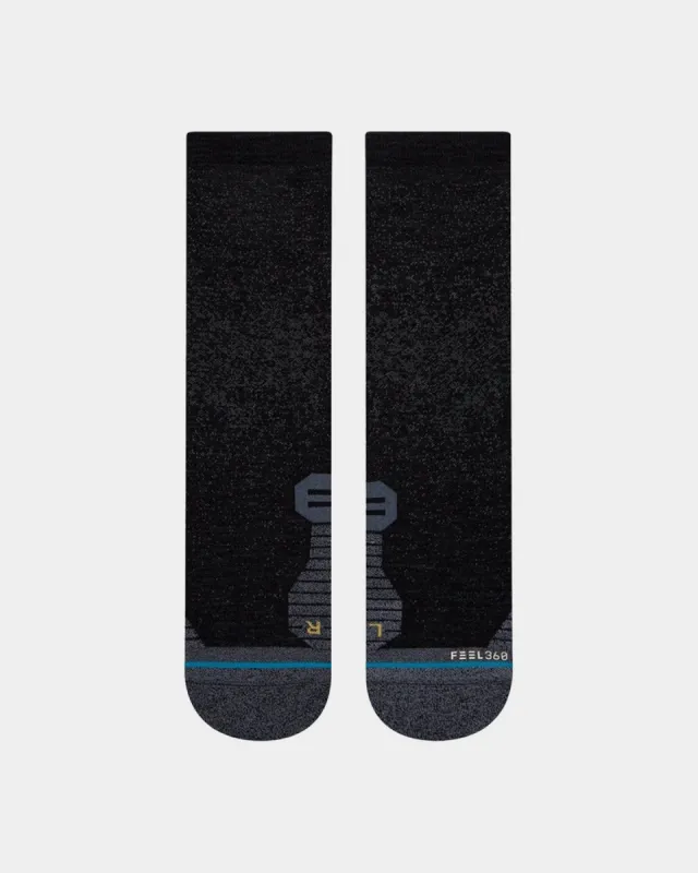 Stance Run Light Crew Socks Black sold by Culture Kings