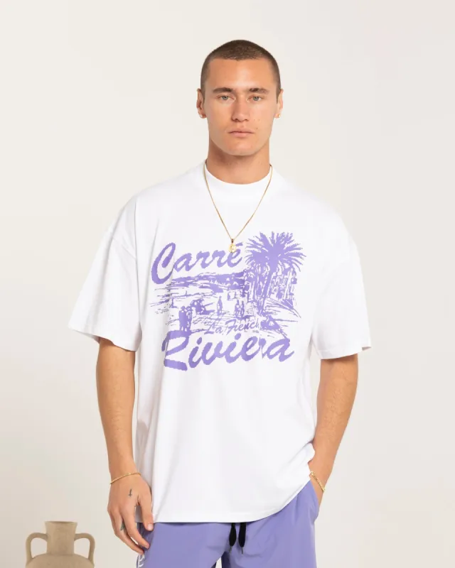 Carre Riviera Oversized T-Shirt White sold by Culture Kings