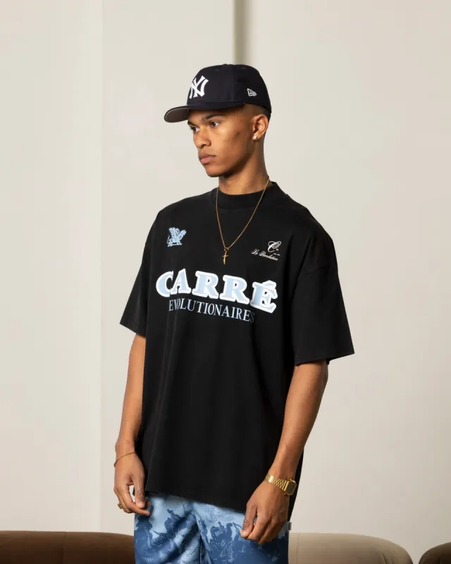 Carre Formula Oversized T-Shirt Washed Black sold by Culture Kings