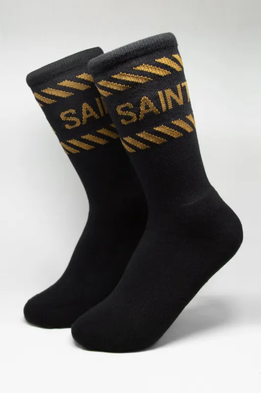 Saint Morta Morta Socks Black sold by Culture Kings