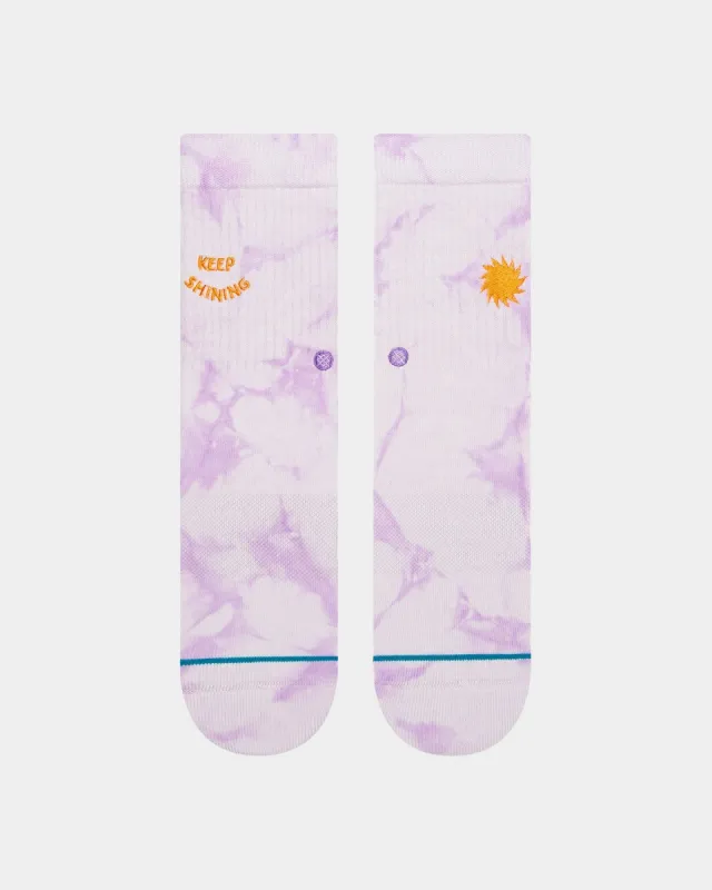 Stance Women's Manifest Socks Lavendar sold by Culture Kings