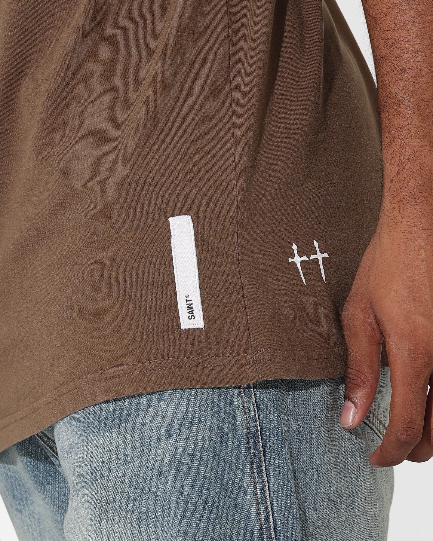 Saint Morta Momento Mori Lafayette T-Shirt Vintage Brown sold by Culture Kings product image thumbnail 9