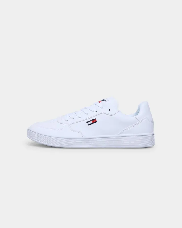 Tommy Jeans Women's TJ Cupsole Sneakers White made by Culture Kings