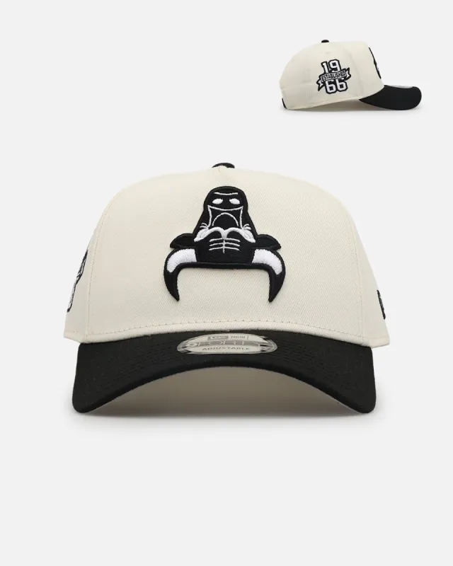 New Era Chicago Bulls 'Chrome Black Upside Down Logo' 9FORTY A-Frame Snapback Chrome/Black sold by Culture Kings