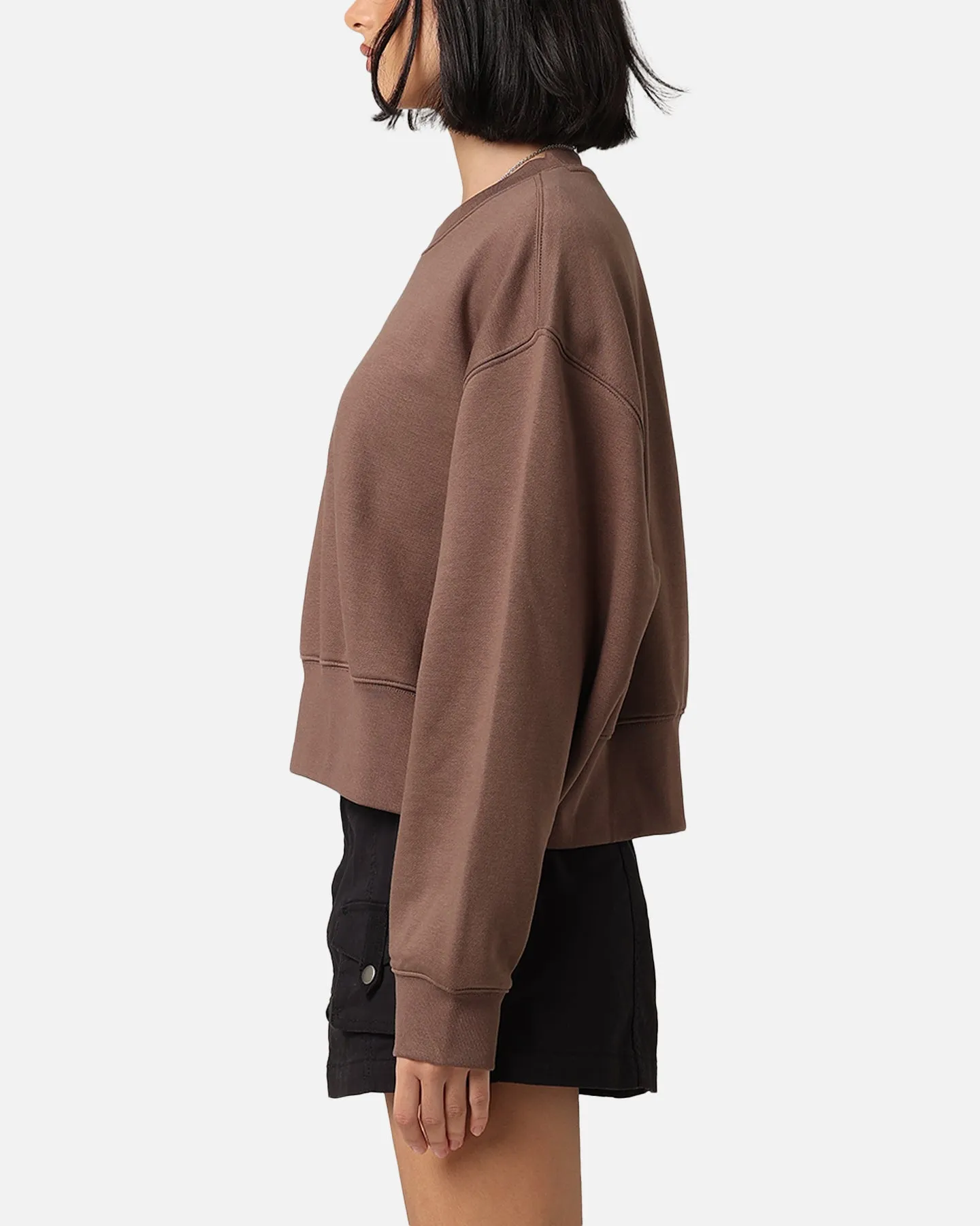 Adidas Women's Essentials Crewneck Sweatshirt Earth Strata sold by Culture Kings product image thumbnail 5