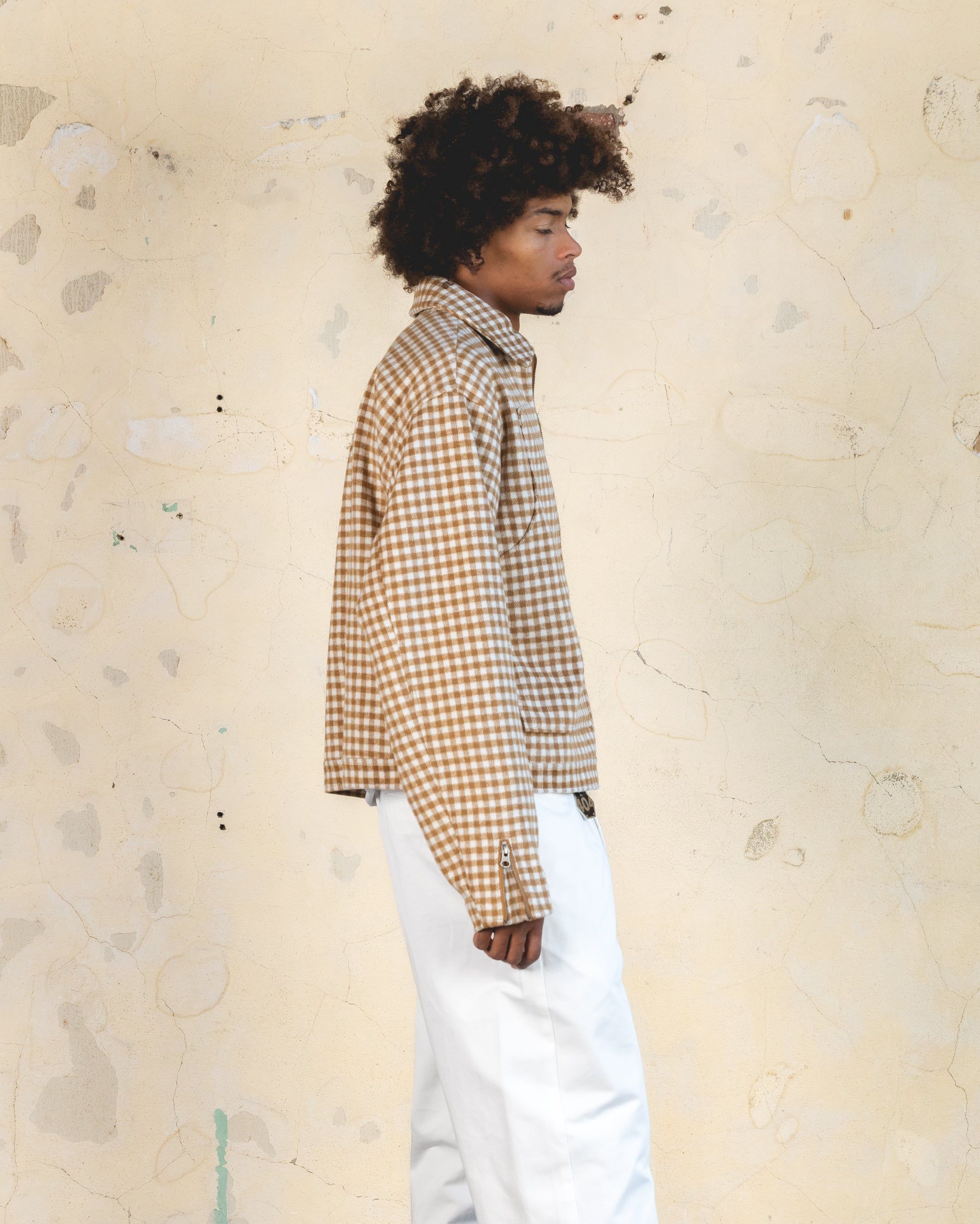 404 Studio Cropped Jacket Brown/Tan sold by Culture Kings product image thumbnail 5