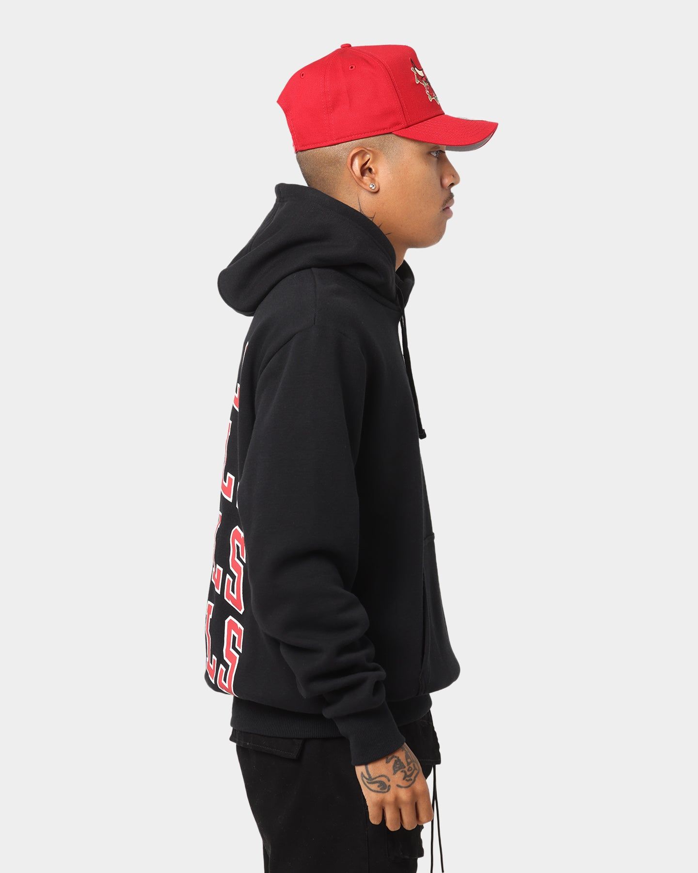 New Era Chicago Bulls Black Repeat Hoodie Black sold by Culture Kings product image thumbnail 5