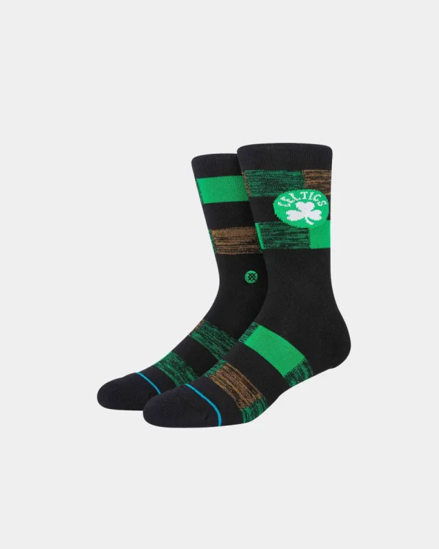 Stance X NBA Boston Celtics Cryptic Socks Black sold by Culture Kings