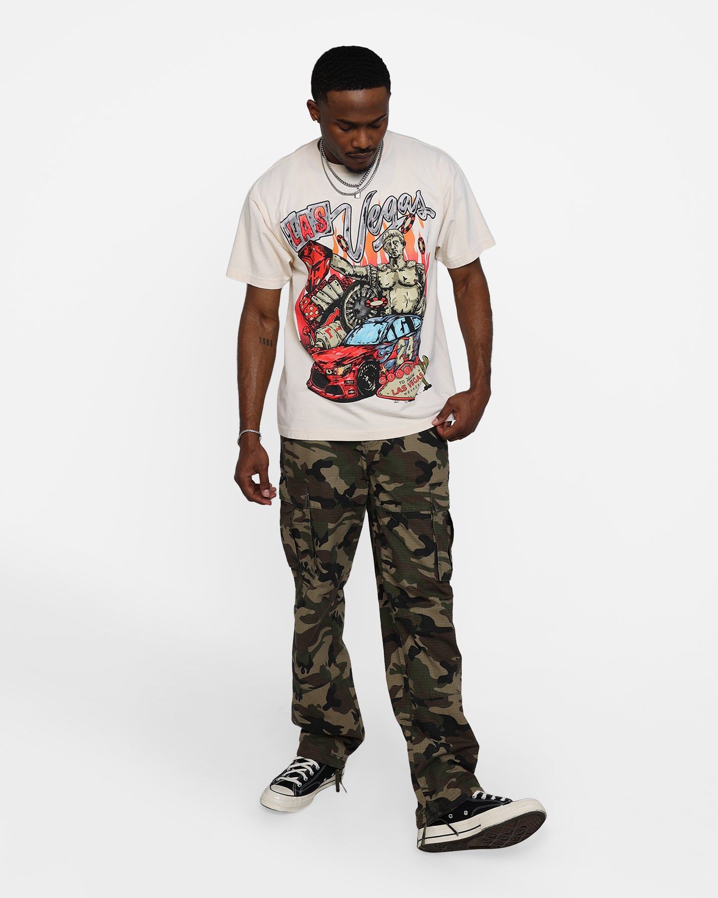 Goat Crew Dice Roll T-Shirt Black Wash sold by Culture Kings product image thumbnail 3