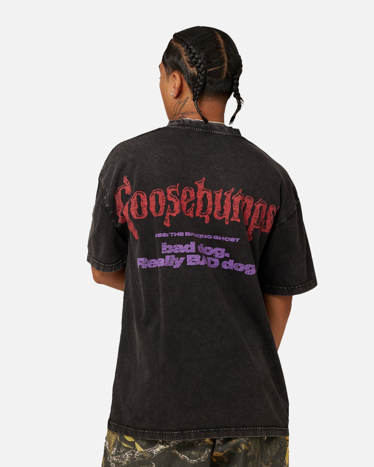 American Thrift X Goosebumps Barking Ghost Vintage T-Shirt Black sold by Culture Kings product image thumbnail 2
