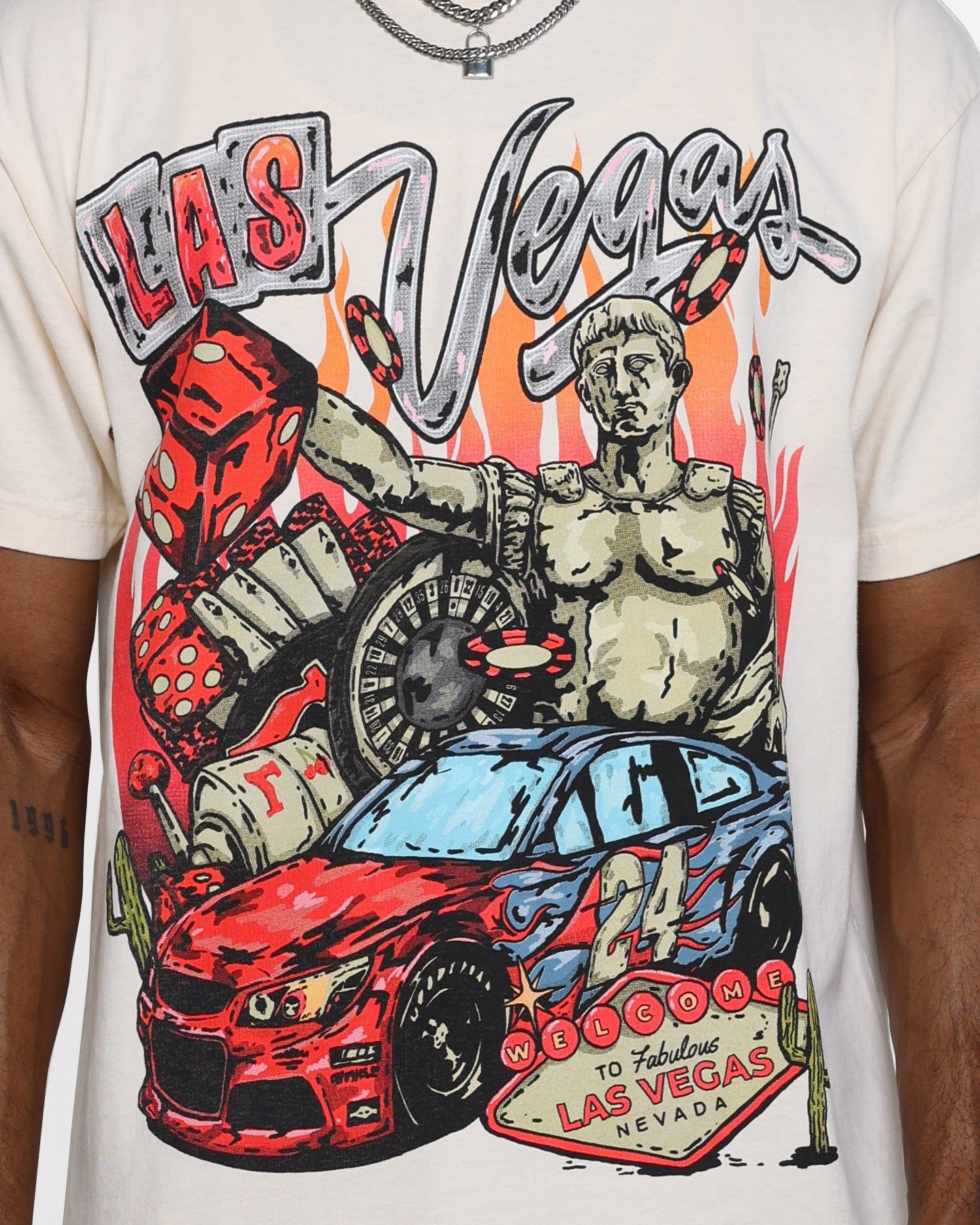 Goat Crew Dice Roll T-Shirt Black Wash sold by Culture Kings product image thumbnail 4