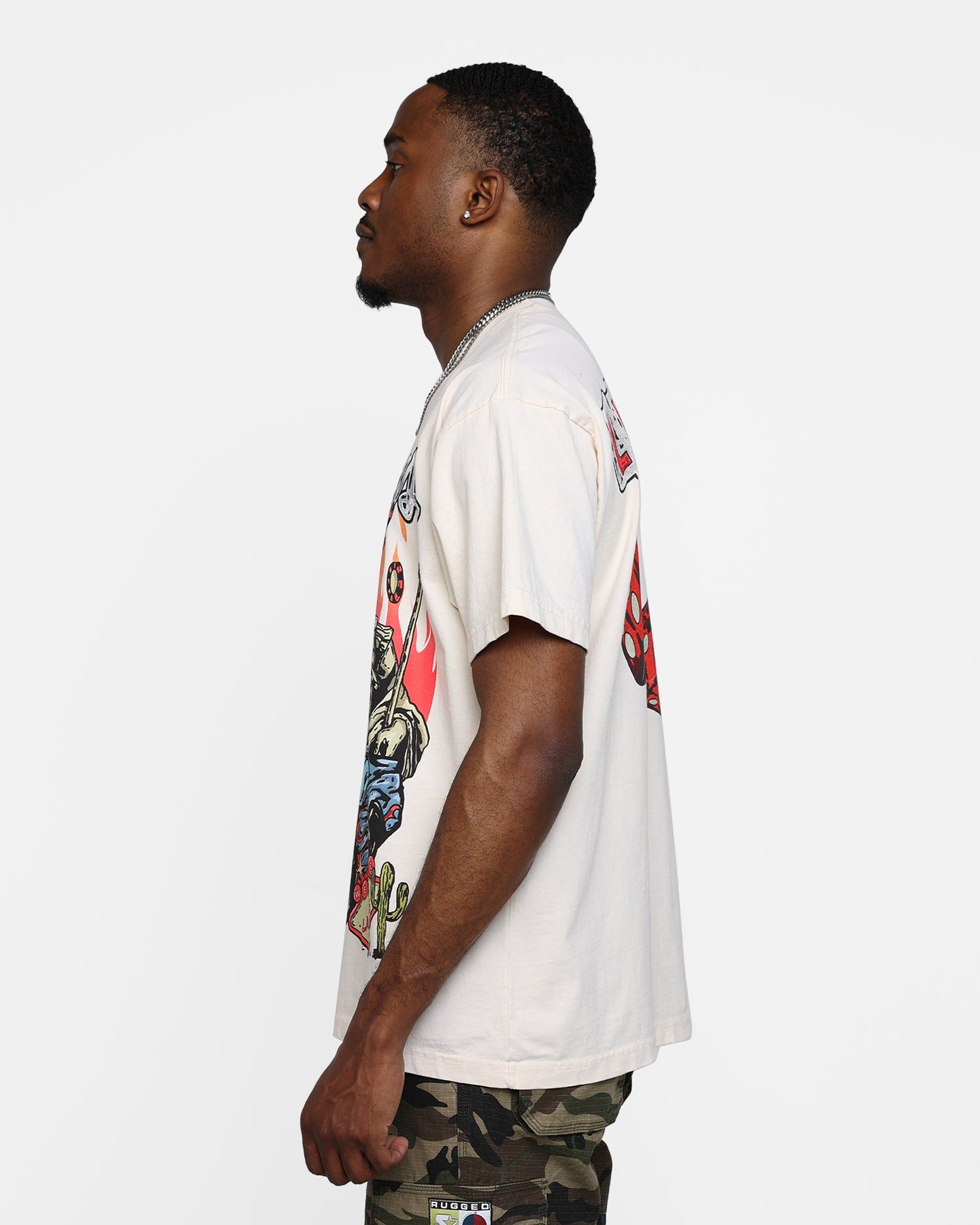 Goat Crew Dice Roll T-Shirt Black Wash sold by Culture Kings product image thumbnail 7