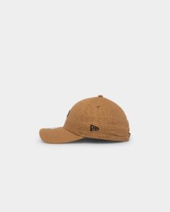 New Era Women's New York Yankees 9FORTY Cloth Strap Mini Strapback Med Beige sold by Culture Kings