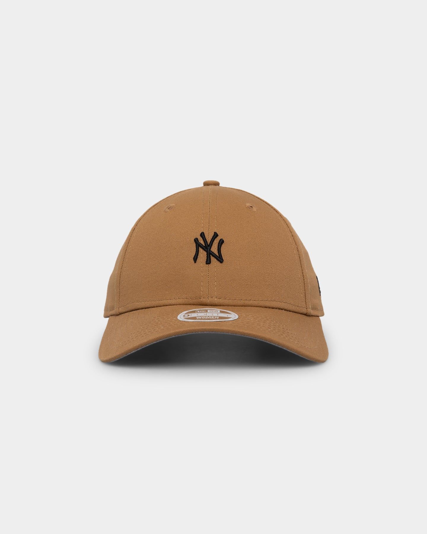 New Era Women's New York Yankees 9FORTY Cloth Strap Mini Strapback Med Beige sold by Culture Kings