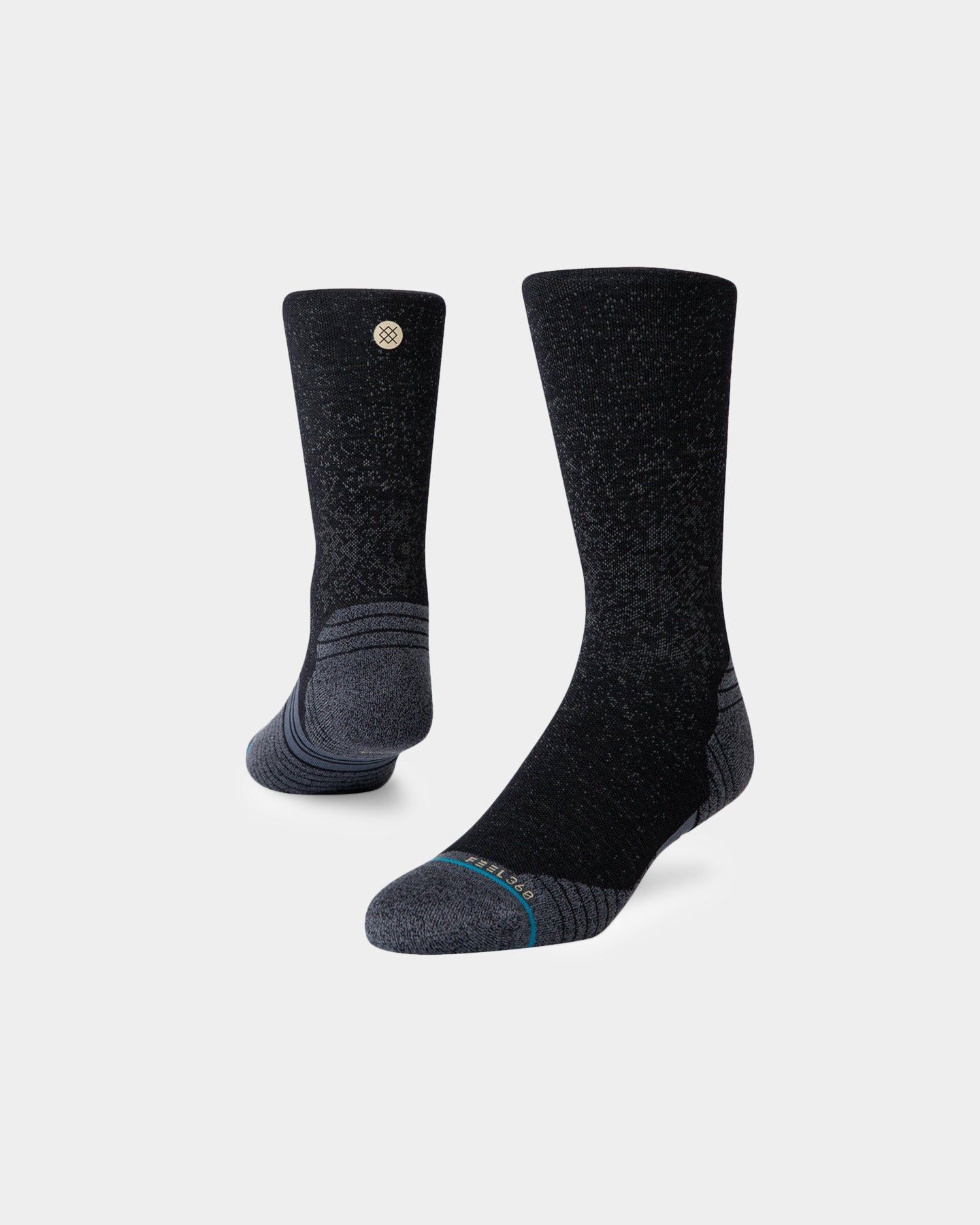 Stance Run Light Crew Socks Black sold by Culture Kings product image thumbnail 3