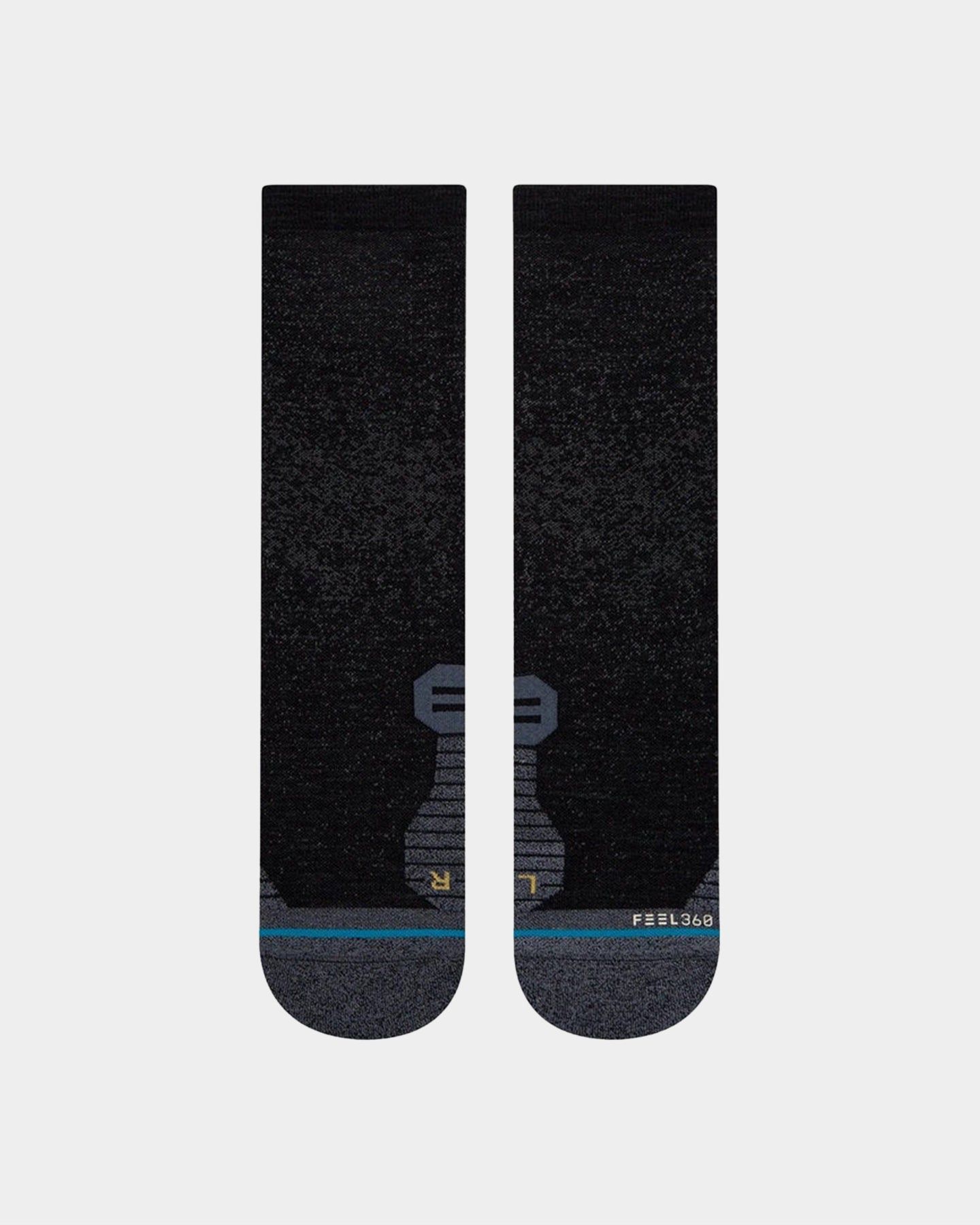 Stance Run Light Crew Socks Black sold by Culture Kings
