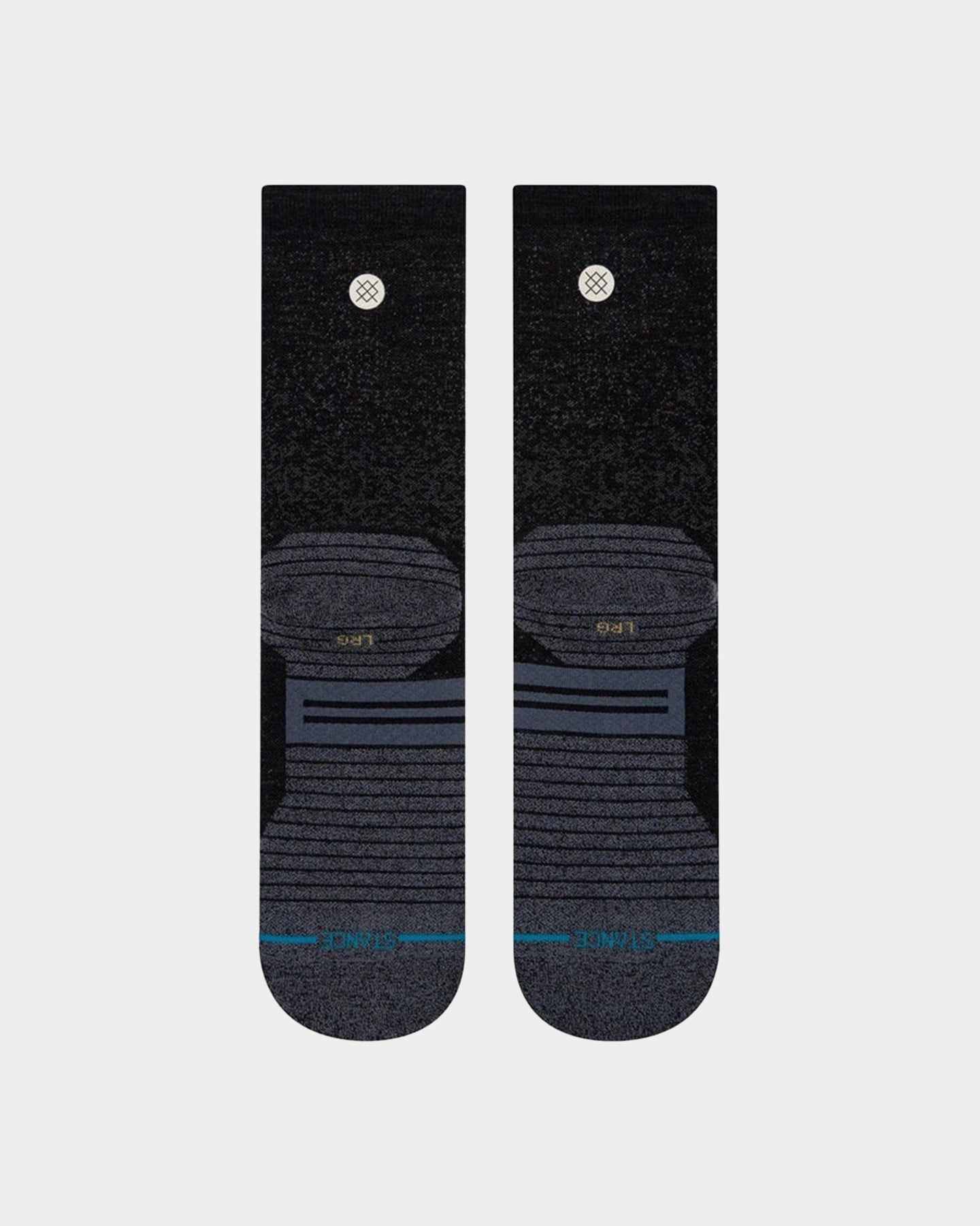 Stance Run Light Crew Socks Black sold by Culture Kings product image thumbnail 2