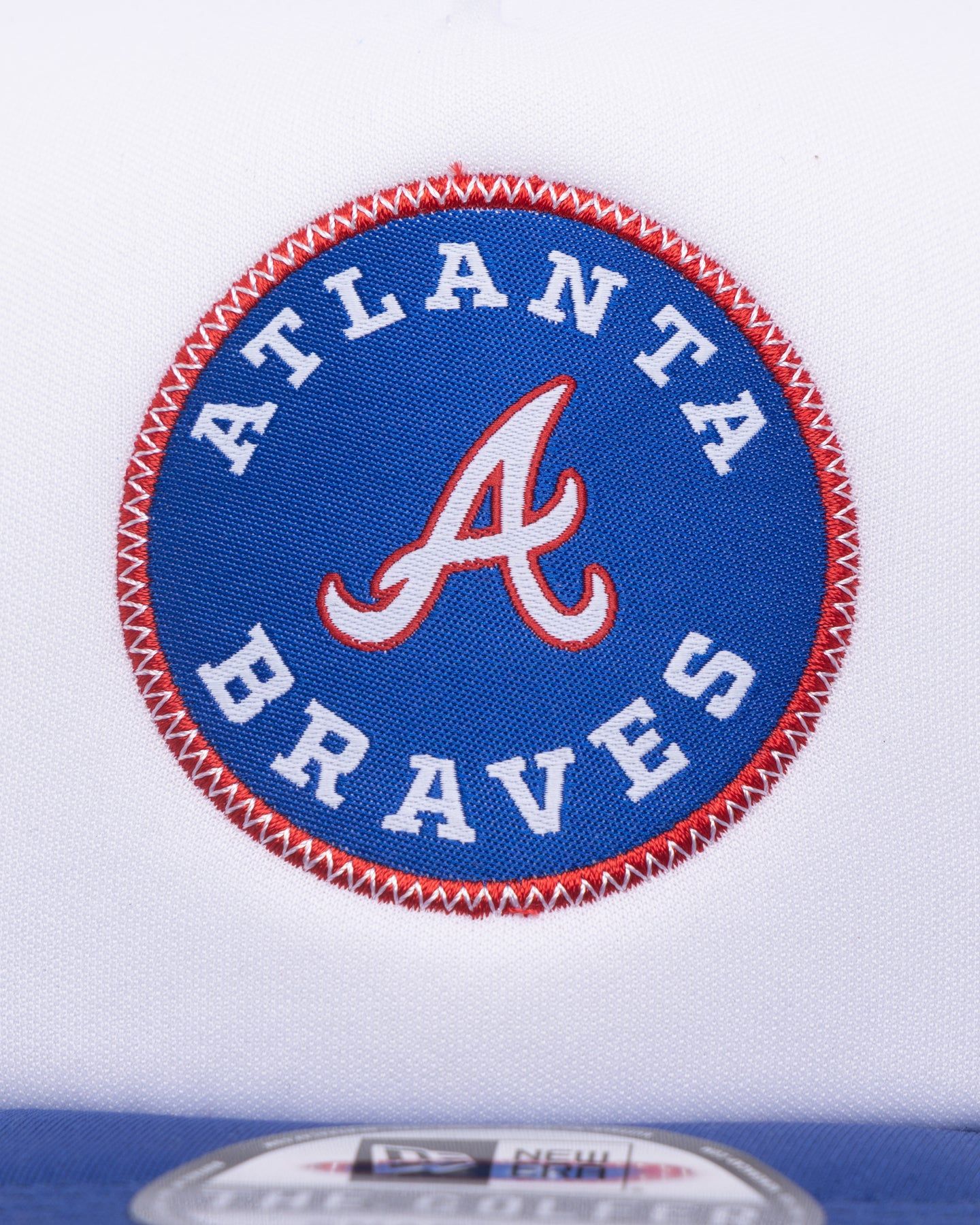 New Era Atlanta Braves Golfer Trucker Snapback White/Royal sold by Culture Kings product image thumbnail 5