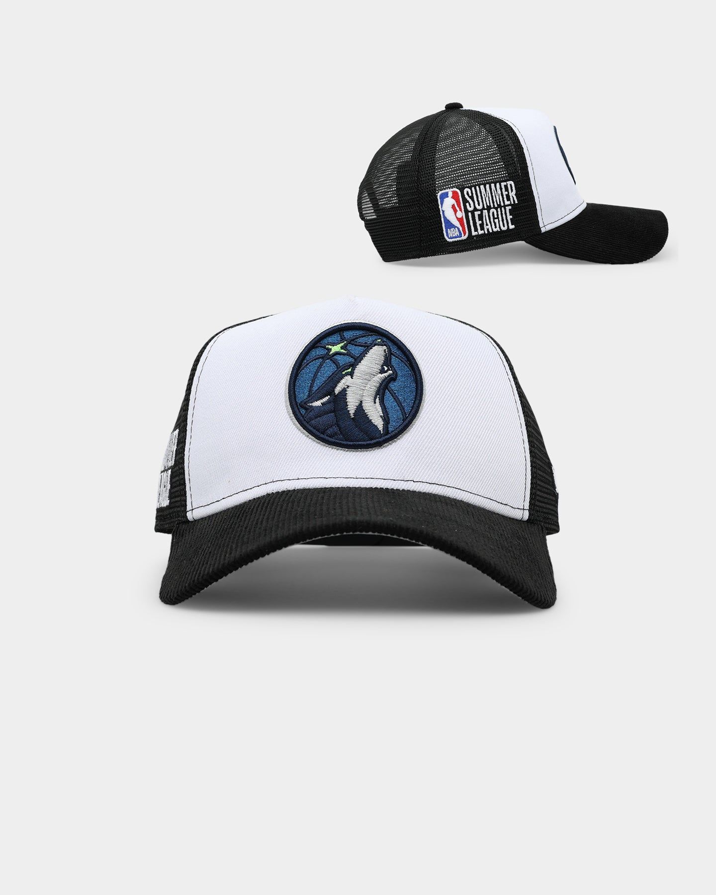 New Era Minnesota Timberwolves 'NBA Summer League' 9FORTY A-Frame Snapback Black/White sold by Culture Kings