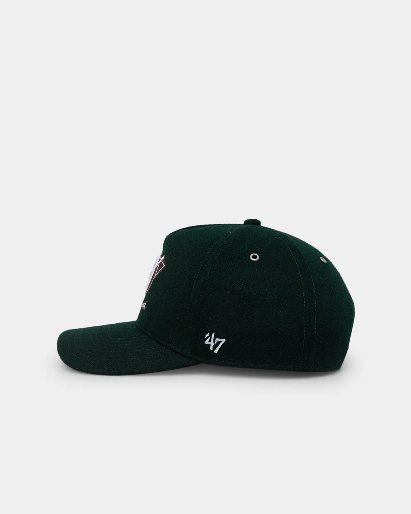 47 Brand Anaheim Ducks Cliffside Offside DT Snapback Dark Green sold by Culture Kings product image thumbnail 4