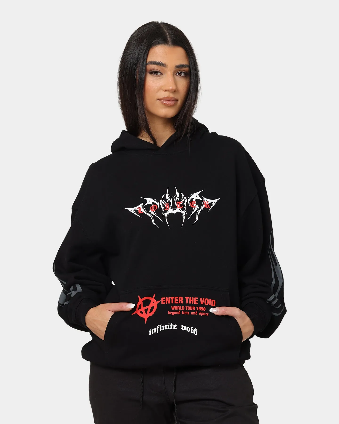 Loiter Infinite Void Hoodie Black sold by Culture Kings