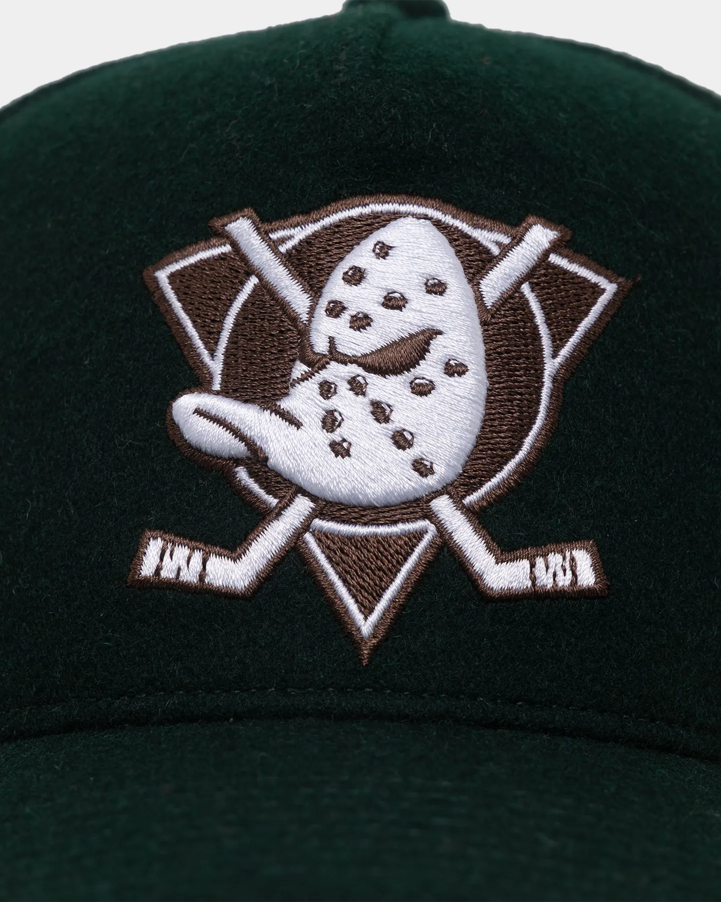 47 Brand Anaheim Ducks Cliffside Offside DT Snapback Dark Green sold by Culture Kings product image thumbnail 5