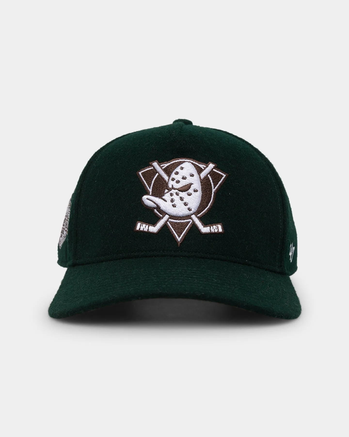47 Brand Anaheim Ducks Cliffside Offside DT Snapback Dark Green sold by Culture Kings