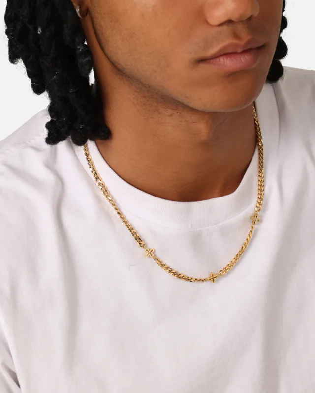 Saint Morta Amalgam Cuban Chain Gold sold by Culture Kings