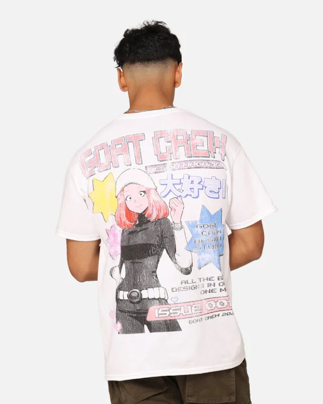 Goat Crew Demi Anime T-Shirt White sold by Culture Kings