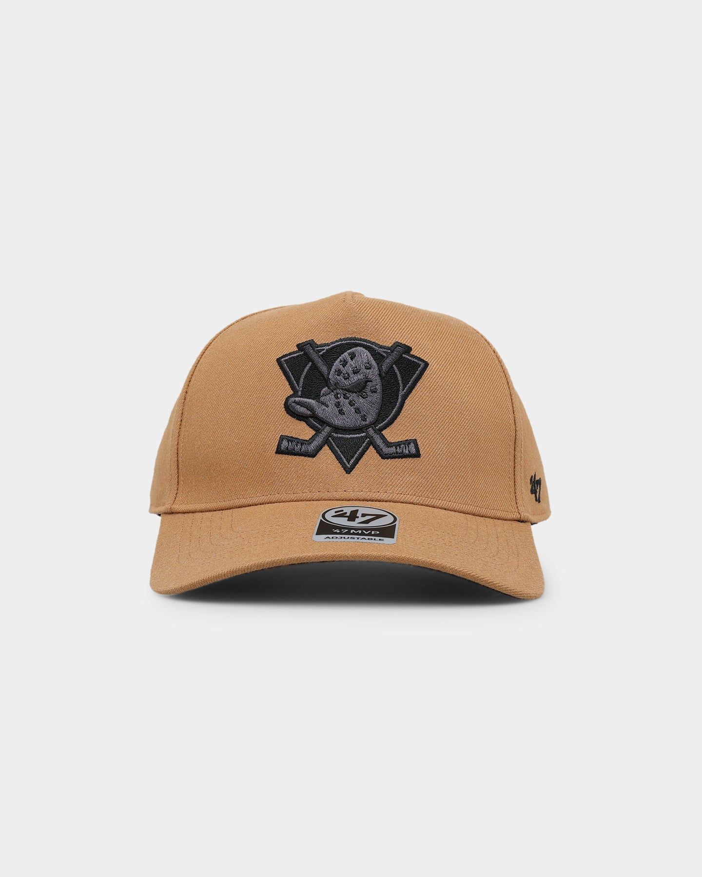47 Brand Anaheim Ducks Replica 47 MVP DT Snapback Camel sold by Culture Kings