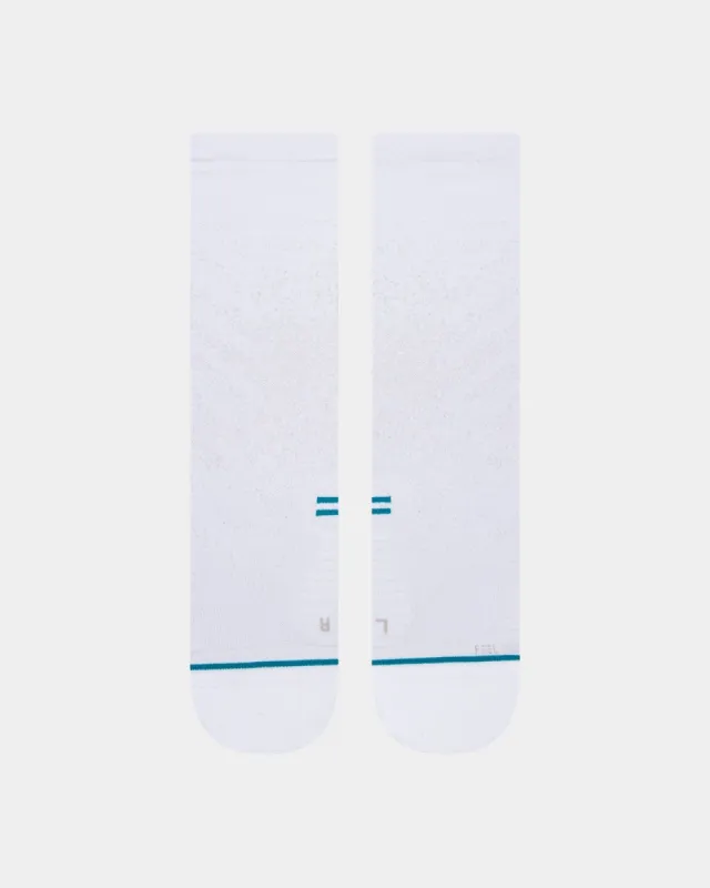 Stance Run Light Crew Socks White sold by Culture Kings
