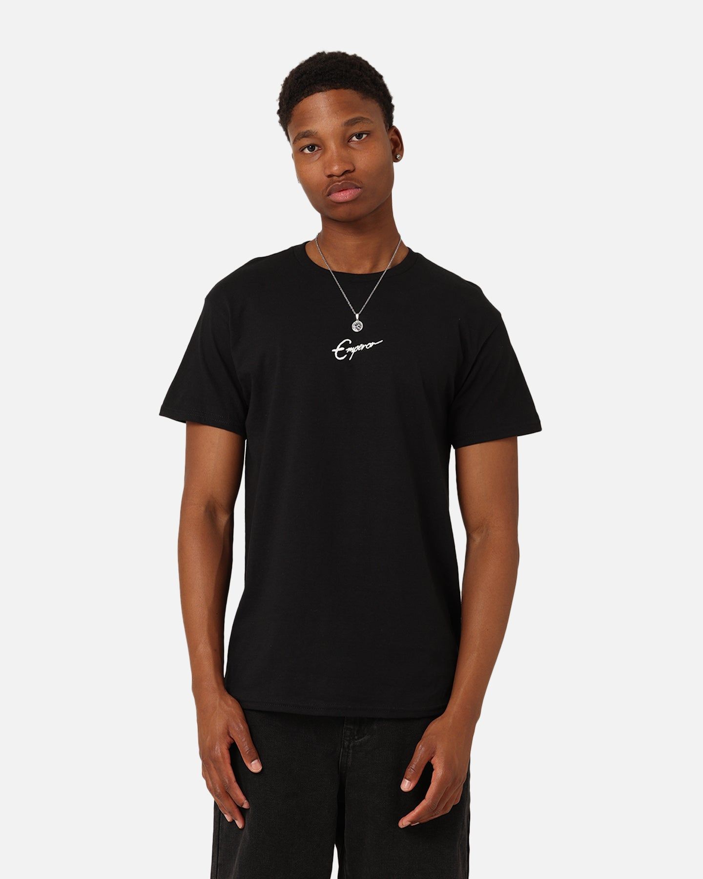 Emperor Apparel Signature T-Shirt Black sold by Culture Kings