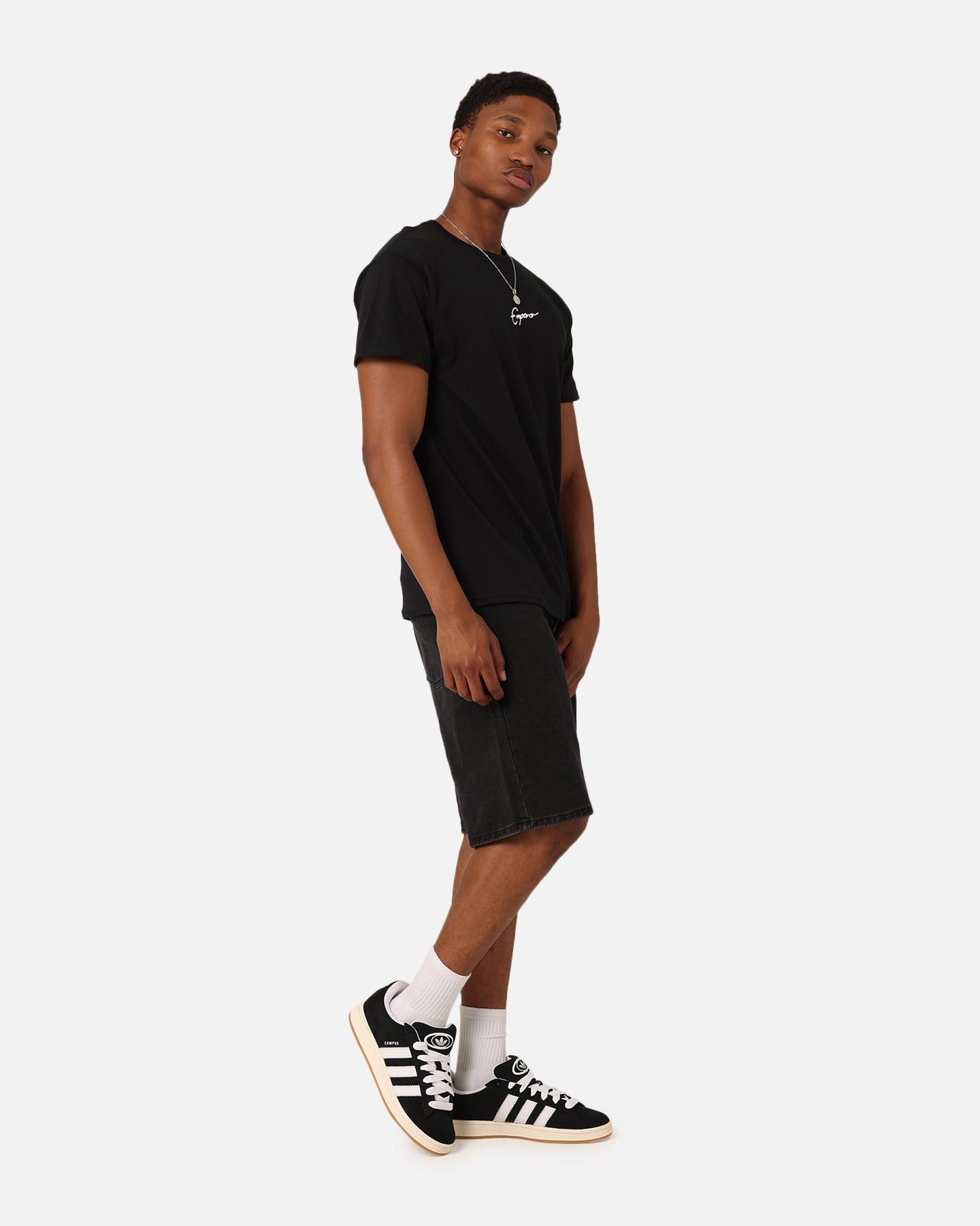 Emperor Apparel Signature T-Shirt Black sold by Culture Kings product image thumbnail 2