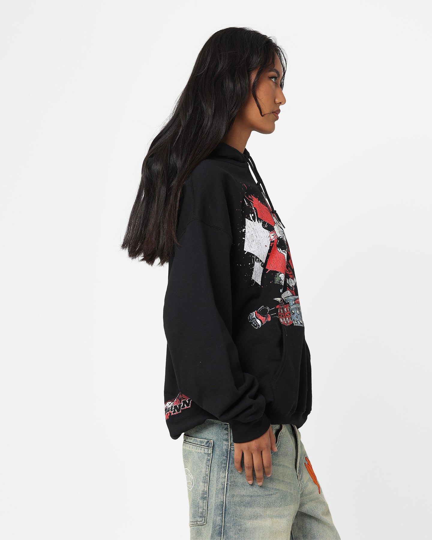 Goat Crew X DC Batman Mad Love Hoodie Black sold by Culture Kings product image thumbnail 5