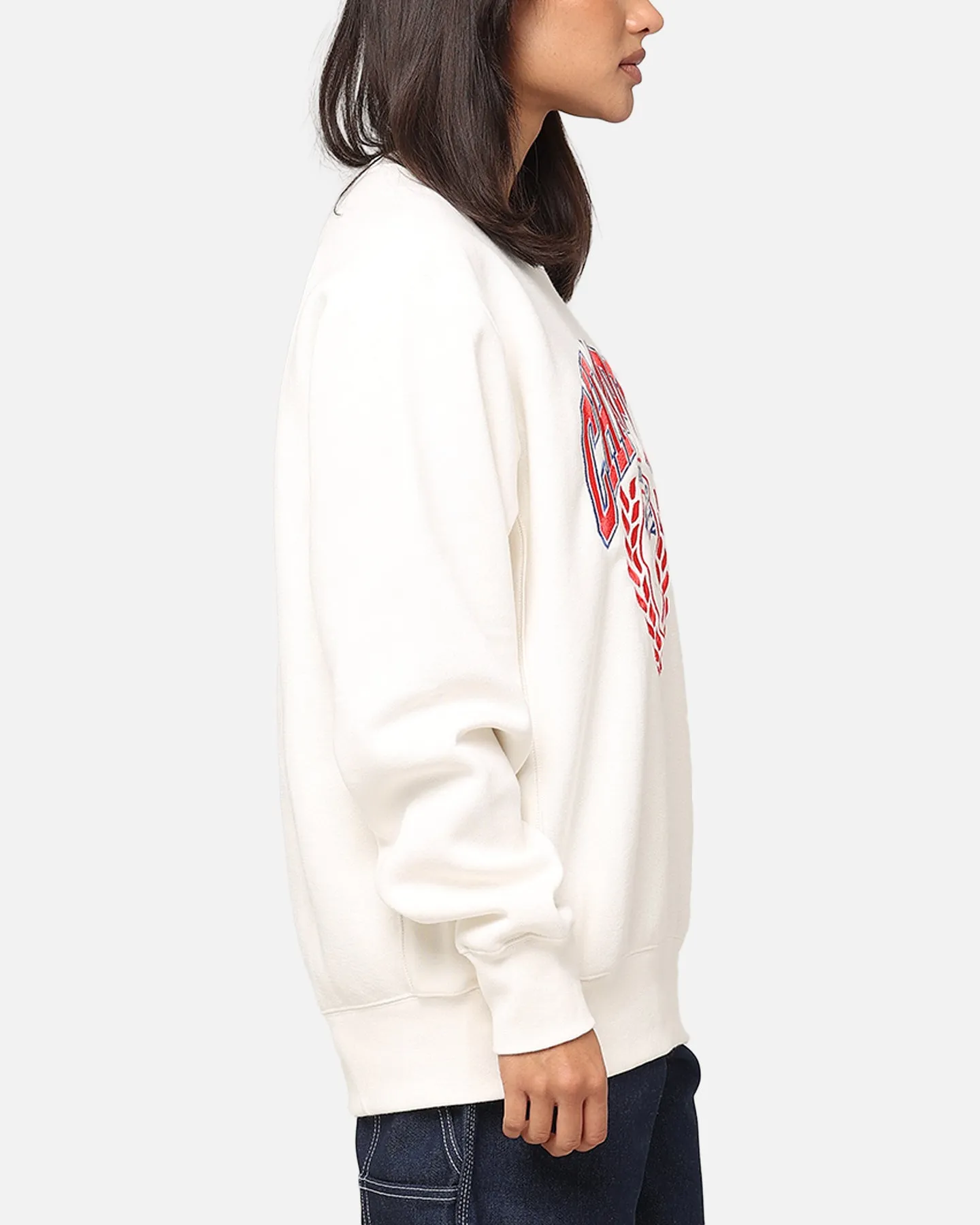 Champion Reverse Weave Field Basketball Crewneck White Ferrari sold by Culture Kings product image thumbnail 4